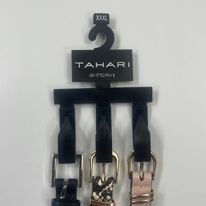 NWOT - 3 for 1 set of TAHARI Belts